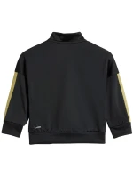Dětské tepláky adidas Essentials Climacool černo-zlaté JC8857 Dětské tepláky adidas Essentials Climacool černo-zlaté JC8857