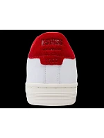 Tenisky K-swiss LOZAN KLUB LTH WHITE/MARS RED/SNOW WHITE-M (07263-113-M)