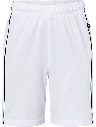 Daiber JN 387K Dětské týmové kraťasy "Basic" 02.387K white/black Daiber JN 387K Dětské týmové kraťasy "Basic" 02.387K white/black