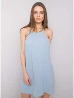Šaty D50019Y30245A1 světle modré