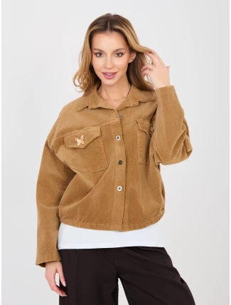 IT KR bunda FL10163.10 camel