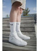 Pánské vysoké zateplené tenisky Big Star - bílé Pánské vysoké zateplené tenisky Big Star - bílé