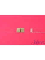 Jednořadový transparentní pásek snižující zapínání Julimex BA 05 Jednořadový transparentní pásek snižující zapínání Julimex BA 05