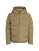 Pánská bunda adidas Helionic Climawarm Hoodie Olive JX0580 pánské oblečení