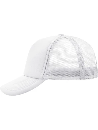 Daiber MB 70 5 panelová polyesterová síťovaná kšiltovka 03.0070 white Daiber MB 70 5 panelová polyesterová síťovaná kšiltovka 03.0070 white