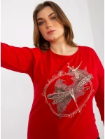 Halenka RV BZ 8455.39 červená Halenka RV BZ 8455.39 červená