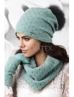 Dámské rukavice Cal 18.962 tyrkysové - Kamea