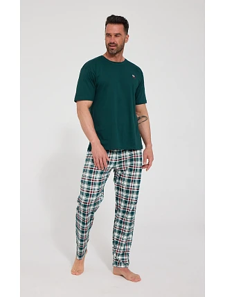 Pyžamo Cornette 134/328 Wild Nature krátké rukávy 3XL–5XL