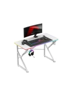 Herní stůl Huzaro Hero 1.7 RGB White Herní stůl Huzaro Hero 1.7 RGB White
