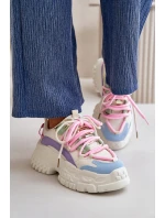 Dámské tenisky na masivní podrážce multikolor Nevela