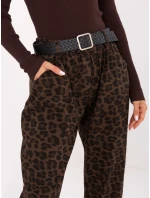 Kalhoty IT SP 242975 1.80 hnědá Kalhoty IT SP 242975 1.80 hnědá