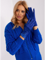 Dámské kobaltové dotykové rukavice