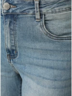 Dámské džíny se širokými nohavicemi modré FashionStreet UY2907