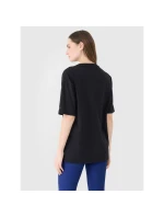 Dámské hladké tričko oversize 4F 4FRSS25TTSHF2694-20S