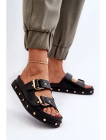 Dámské sandály na platformě Big Star NN27402 černé Dámské sandály na platformě Big Star NN27402 černé