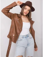 Dámská bunda NM DE KR HX 3976 hnědá - FPrice Dámská bunda NM DE KR HX 3976 hnědá - FPrice