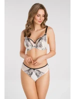 K840 BLACK & WHITE SOFT BRA