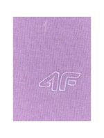 Dívčí nepruhovaná mikina s kapucí 4F 4FJRAW25TSWSF2467-51S