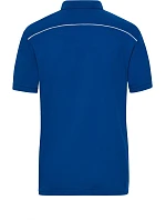 Daiber JN 892 Pánské pracovní piqué polo "Solid" 02.0892 dark royal