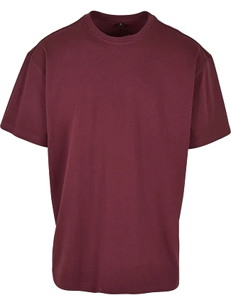 Build your Brand BY 102 Oversize tričko z těžké bavlny 56.0102 cherry Build your Brand BY 102 Oversize tričko z těžké bavlny 56.0102 cherry