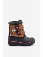 Dětské Sněhule Na Suchý Zip Lee Cooper LCJ-24-44-2864K Camel Dětské Sněhule Na Suchý Zip Lee Cooper LCJ-24-44-2864K Camel