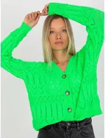 Dámský svetr LC SW 8022 fluo zelená