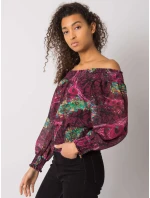 Halenka DHJ BZ 15175 2.10P tmavě fialová