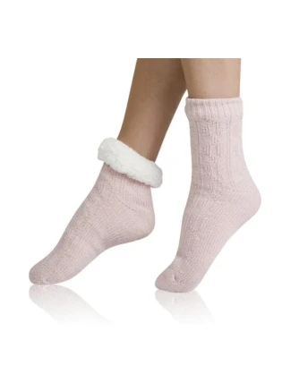 Extrémně teplé ponožky EXTRA WARM SOCKS Pudr růžová - BELLINDA Extrémně teplé ponožky EXTRA WARM SOCKS Pudr růžová - BELLINDA