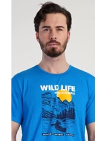 Pánské pyžamo kapri Wild life