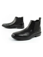 Pánské boty Skechers Miller-Boris sable boots smart leather Pánské boty Skechers Miller-Boris sable boots smart leather