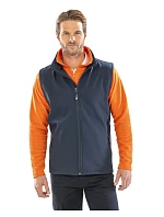 Result R 232M Pánská 2-vrstvá softshell vesta "Printable" 30.232M purple/black