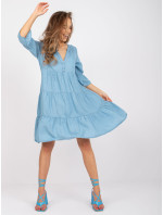 Dámské šaty-D74501M30214M250-světle modré