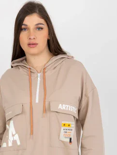 Mikina RV BL 8258.34 béžová