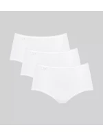 sloggi 24/7 Cotton Midi C3P - WHITE - SLOGGI WHITE - SLOGGI