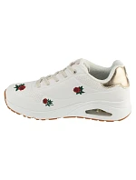 Skechers Uno – Champagne and Roses 177862-WRD bílé 36