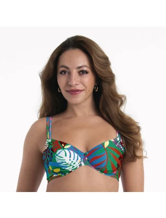 Style Lucia Top Bikini - horní díl 8430-1 smaragd - Anita Classix