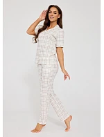 Pyžamo Cornette 879/342 Holly kr/r S-2XL rozepínací Pyžamo Cornette 879/342 Holly kr/r S-2XL rozepínací