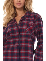 Pyžamo L&L 2475 Roxy long/r S-XL dámské pyžamo na zip