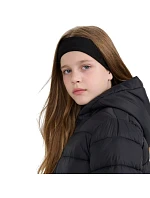 Dětská péřová bunda 4F U0704 tmavě černá 4FJWAW25TDJAU0704 20S