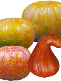 DEKORATIVNÍ DÝNĚ HALLOWEEN FIGURKA 4KS ORANŽOVÁ