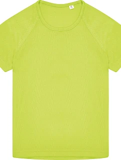 B&C Active T /kids Dětské sportovní tričko "Active" 01.ATK4 ultra yellow