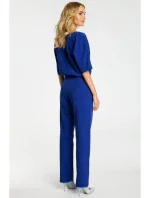 M334 Kombinéza s kimonovým rukávem - královská modř