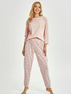 3442 DÁMSKÉ DLOUHÉ PYŽAMO NORI S-XL