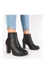 Boty na podpatku model 222359 Solea Boty na podpatku model 222359 Solea