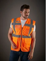 Yoko HVW 820 Hi-Vis síťovaná bezpečnostní vesta 79.W820 hi vis yellow Yoko HVW 820 Hi-Vis síťovaná bezpečnostní vesta 79.W820 hi vis yellow