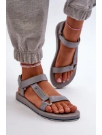 Dámské Sportovní Sandály 4FRSS24FSANF054-20S Šedé