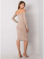 Šaty RV SK 6697.72P béžová Šaty RV SK 6697.72P béžová