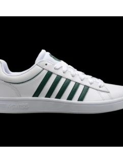 Pánské tenisky K-Swiss COURT WINSTON WHITE/POSY GREEN-M (06154-942-M)