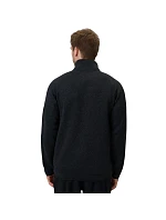 Pánský fleece 4F M443 deep black melange 4FWSS26TFLEM443 20M