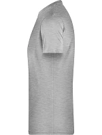 Daiber 8008 Pánské tričko z bio bavlny 02.8008 grey heather Daiber 8008 Pánské tričko z bio bavlny 02.8008 grey heather